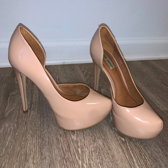 Steve Madden Shoes - Steve Madden Nude Pumps Extra High Heel